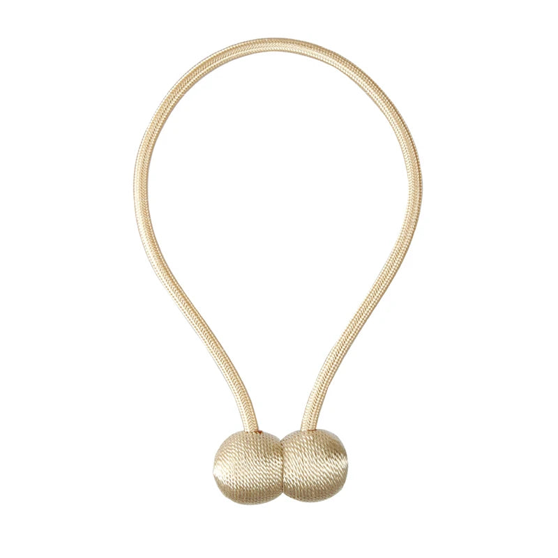 Magnetic Pearl Ball Curtain Tiebacks