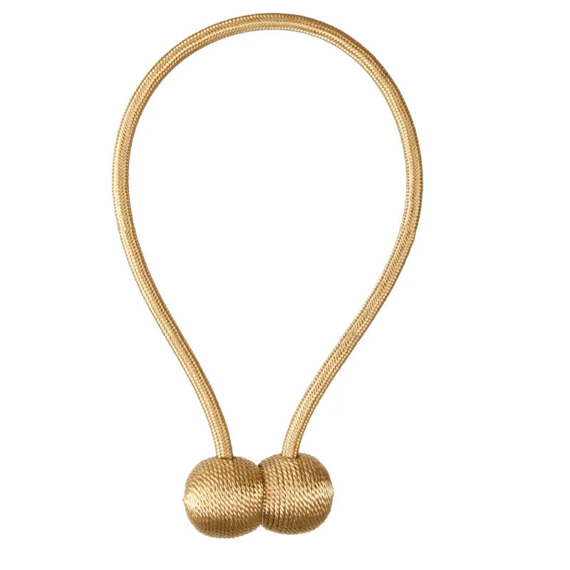 Magnetic Pearl Ball Curtain Tiebacks