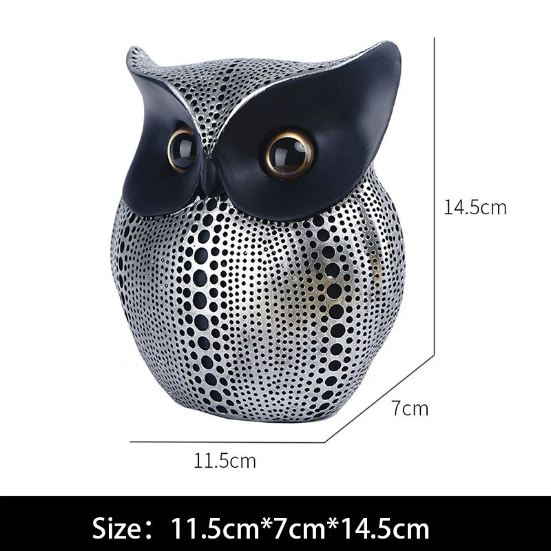 Nordic Style Owls Ornament