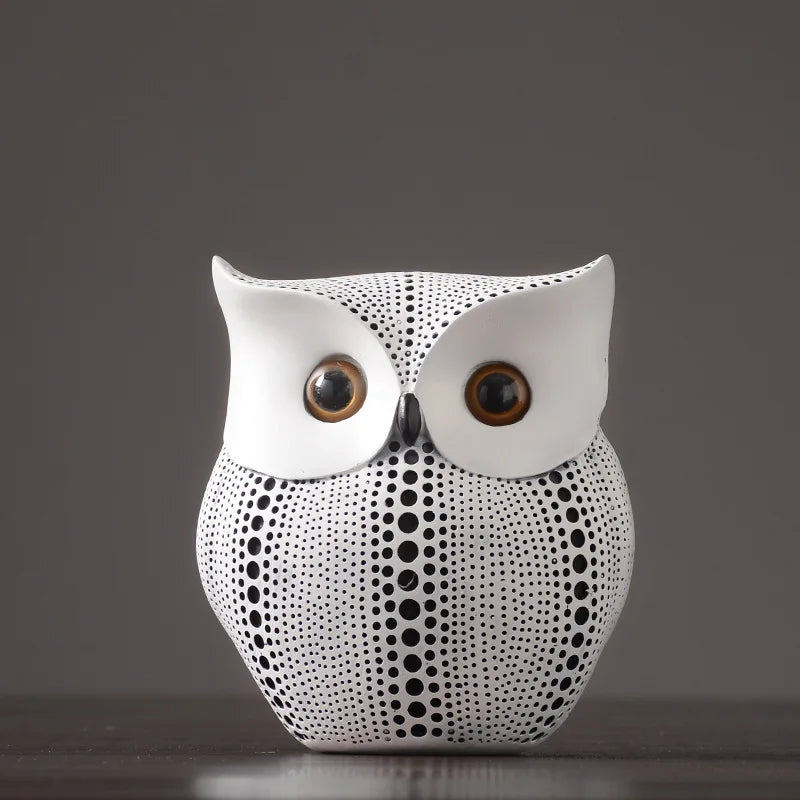 Nordic Style Owls Ornament