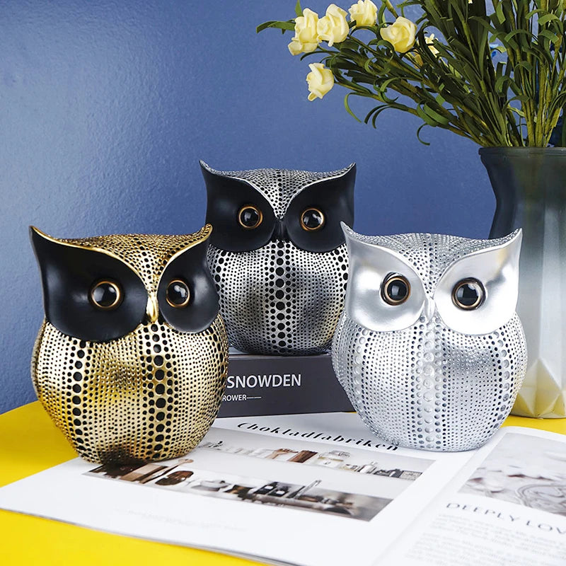 Nordic Style Owls Ornament