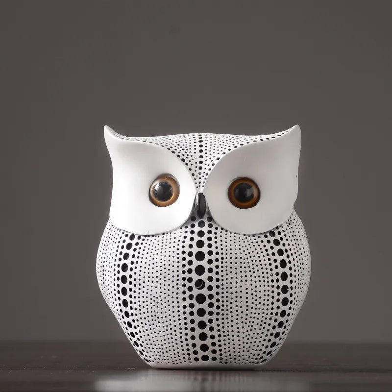 Nordic Style Owls Ornament