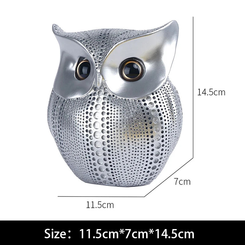 Nordic Style Owls Ornament