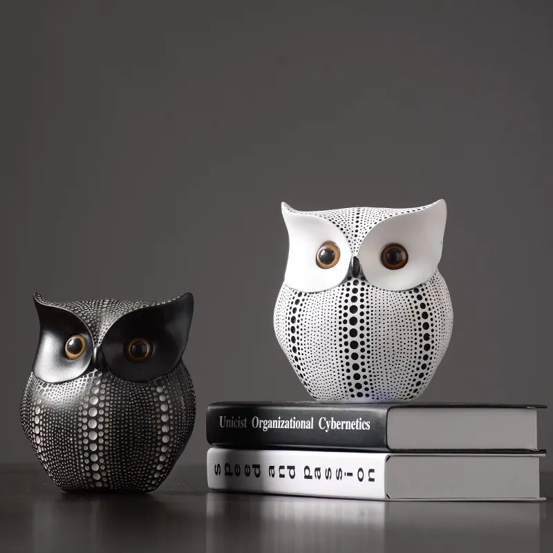 Nordic Style Owls Ornament