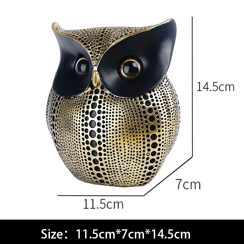 Nordic Style Owls Ornament