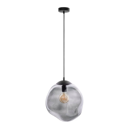 Molten Balls Graphite Pendant Light