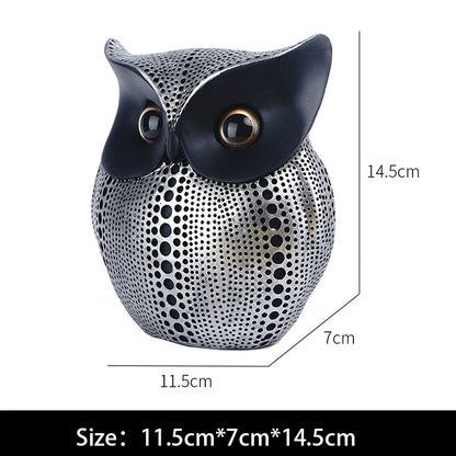 Nordic Style Owls Ornament