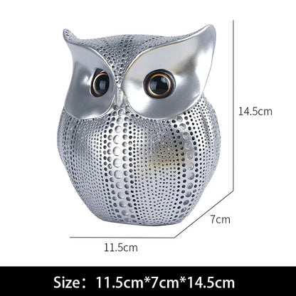 Nordic Style Owls Ornament