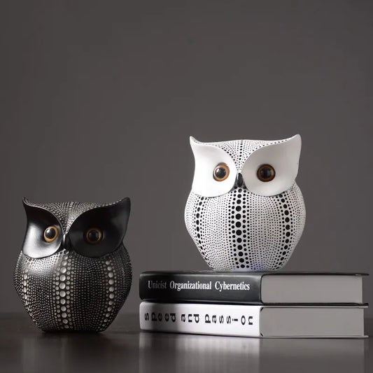 Nordic Style Owls Ornament