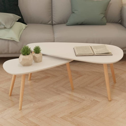 Pinewood Coffee Table Set